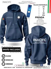 SUDADERA AZUL MARINO INACIFC 