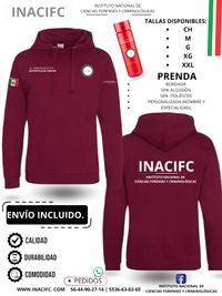 SUDADERA VINO INACIFC