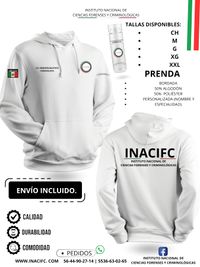 SUDADERA BLANCA INACIFC.