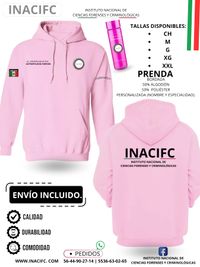 SUDADERA ROSA INACIFC